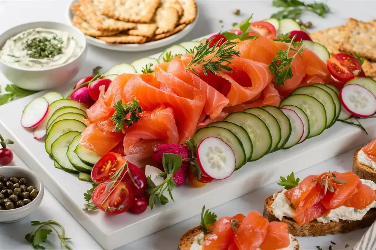 What is a Good Garnish for Smoked Salmon?