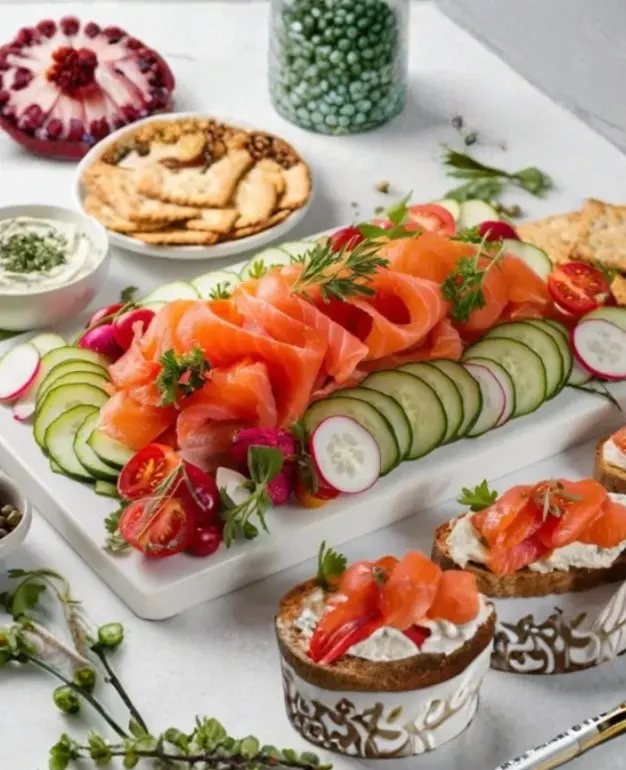 What is a Good Garnish for Smoked Salmon?