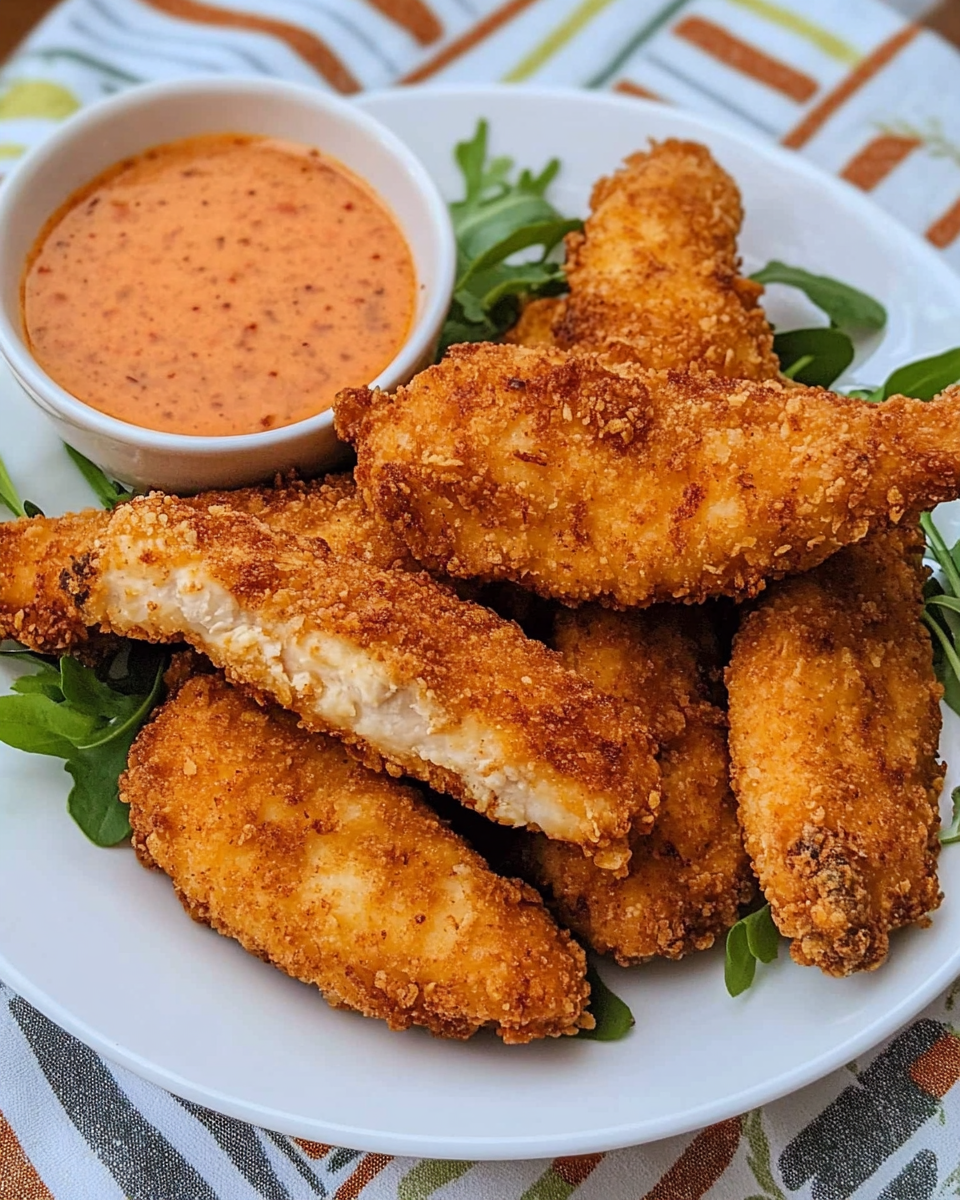 Crispy Air Fryer Chicken Tenders