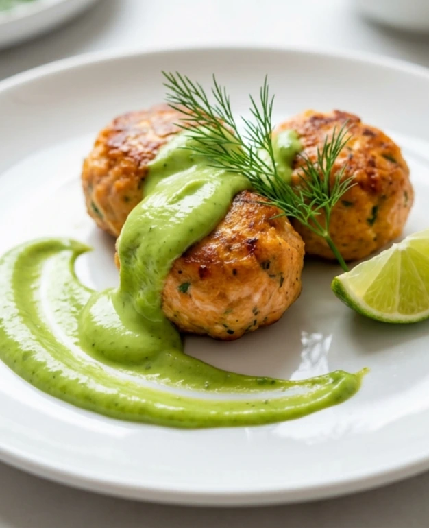 Baked Salmon Meatballs