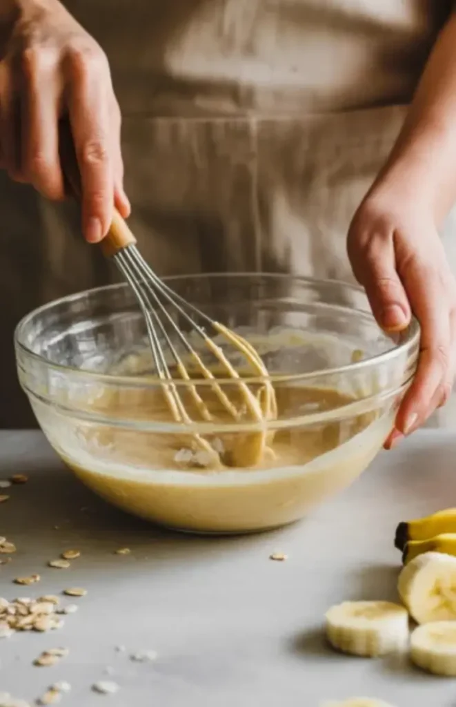 Banana Oat Protein Pancakes You’ll Love Making! 3 how to make banana protein pancakes