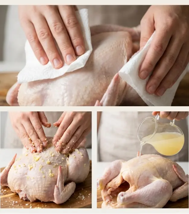 How to season a whole chicken