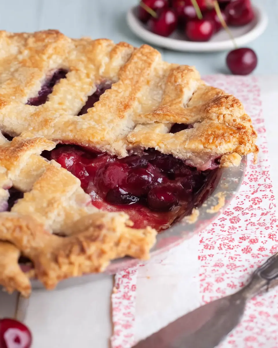 gluten free cherry pie 1