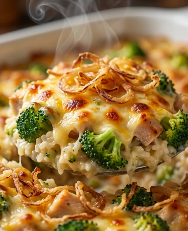 Chicken Broccoli Rice Casserole 3