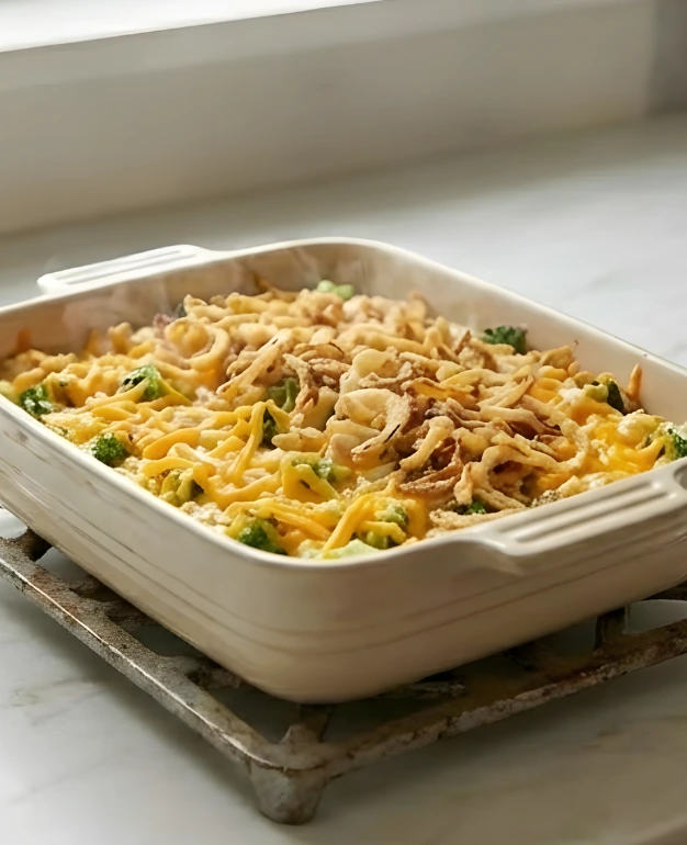 Chicken Broccoli Rice Casserole 4
