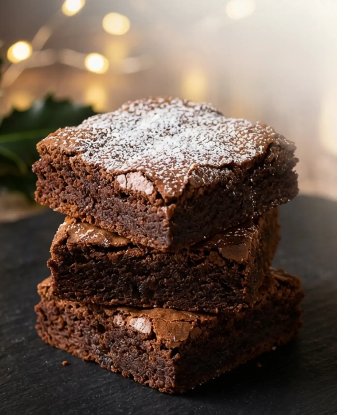 Gingerbread Brownies