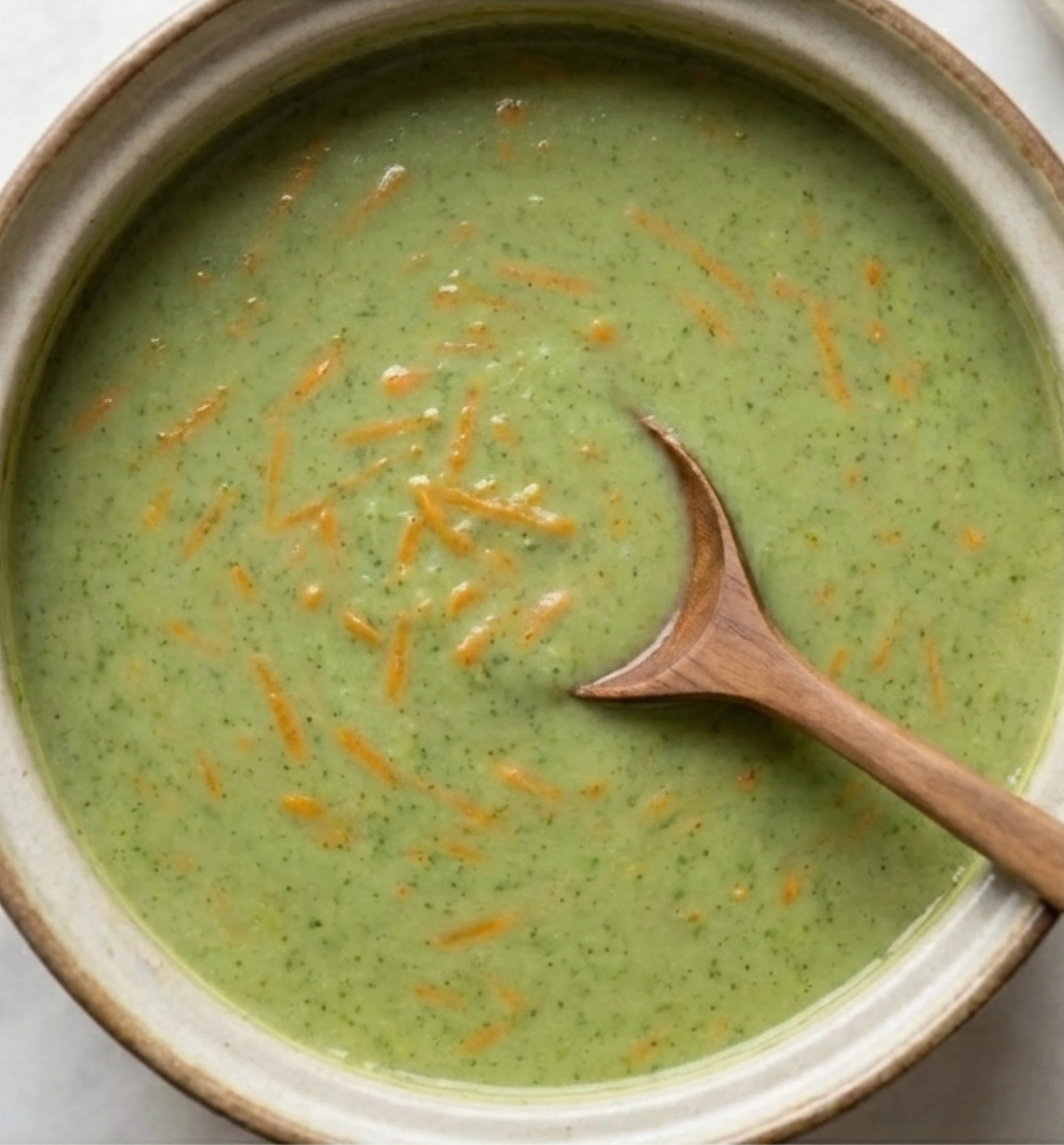 Green Pea and Carrot Soup