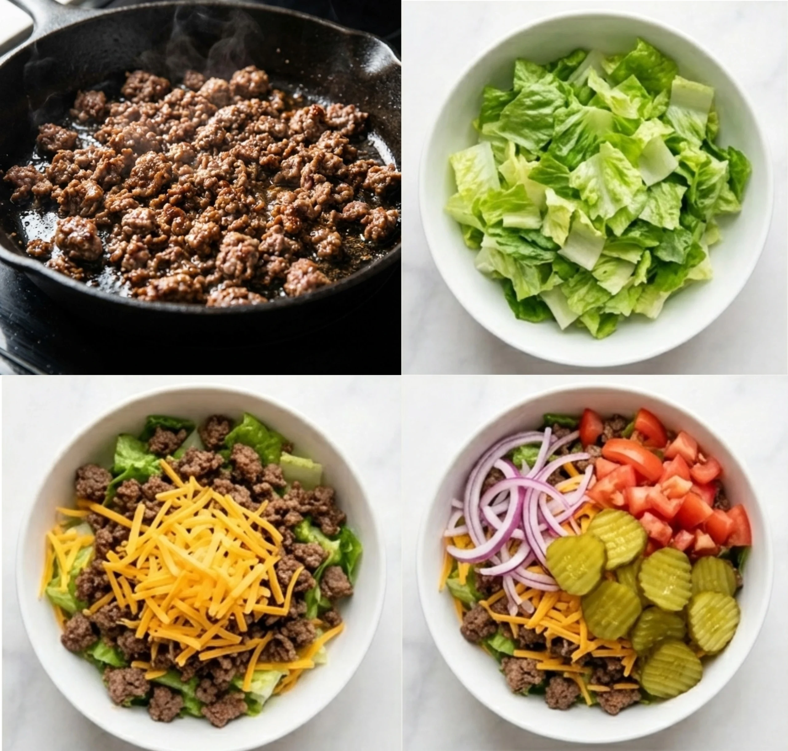 How To Make Big Mac Salad scaled