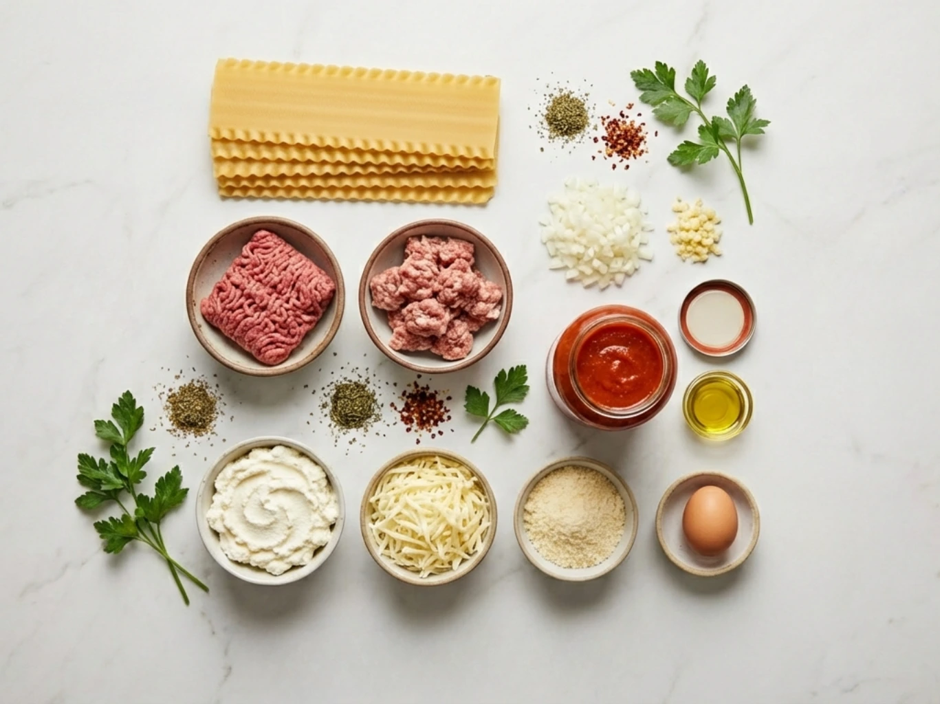 Lasagna Roll Ups Ingredient Plate of homemade lasagna roll ups with cheese and marinara sauce