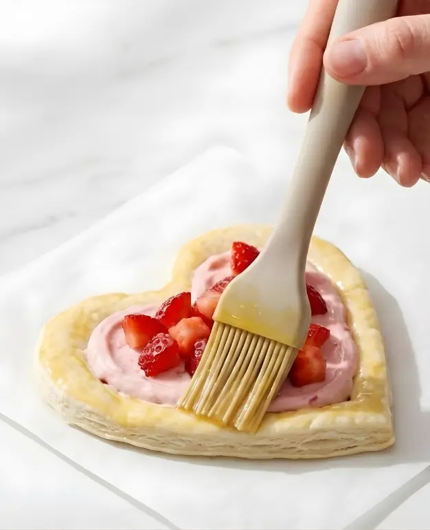 Strawberry Cream Cheese Step by step instructions 5