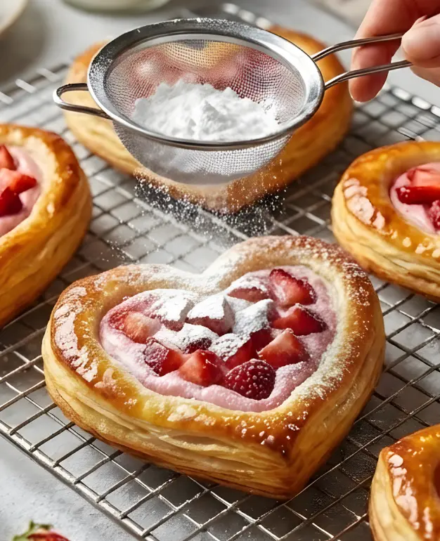 Strawberry Cream Cheese Step by step instructions 6