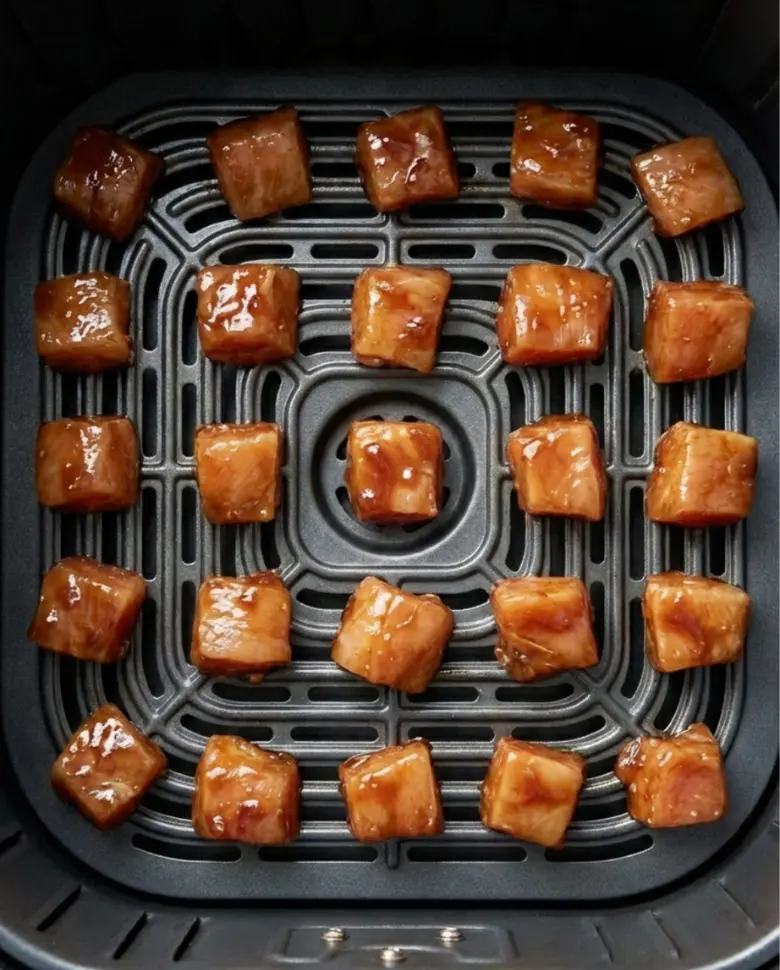 Air Fryer Chicken Teriyaki (9) Delicious Air Fryer Chicken Teriyaki served with vegetables and rice