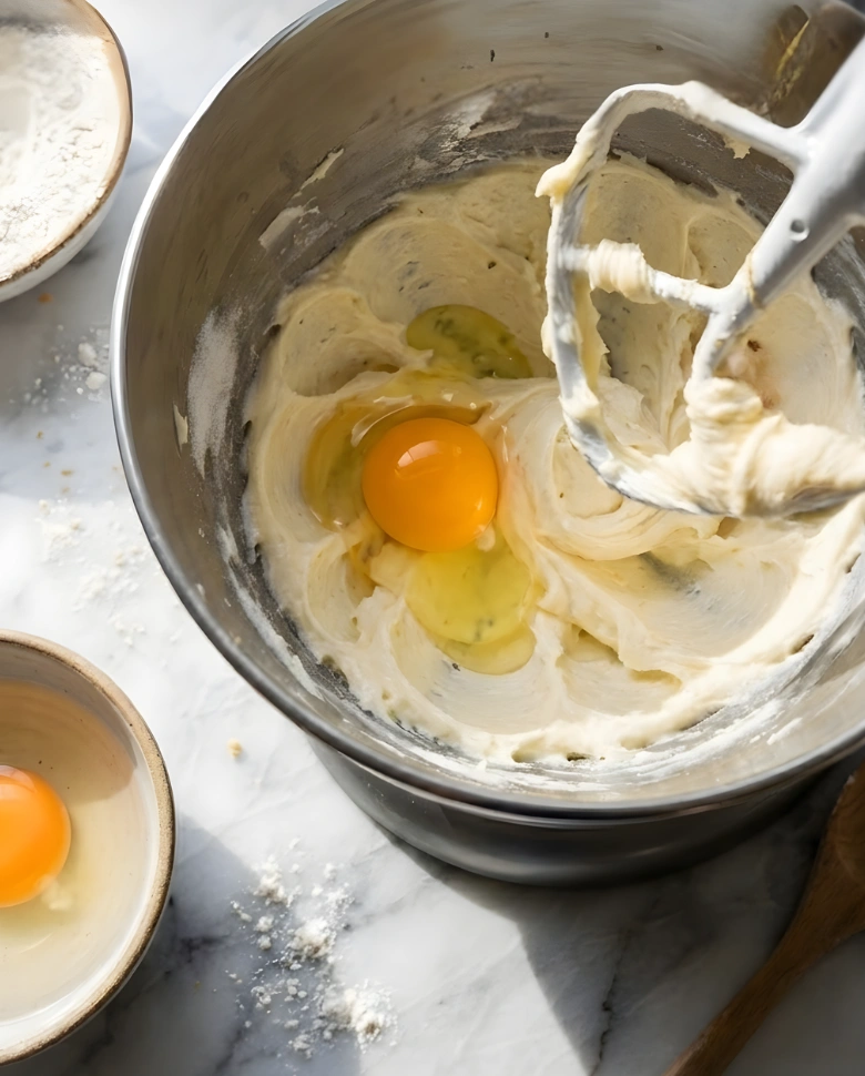 Orange Velvet Cake instructions (2) Delicious orange velvet cake with cream cheese frosting on a white plate